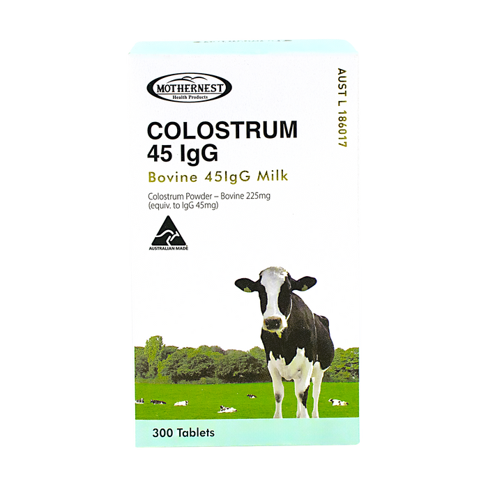 Mothernest Colostrum 45IgG 300tabs