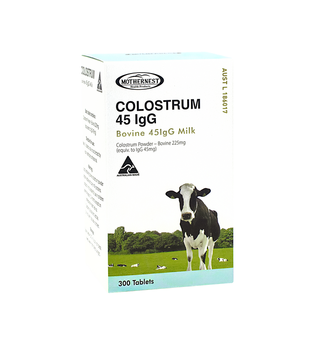 Mothernest Colostrum 45IgG 300tabs