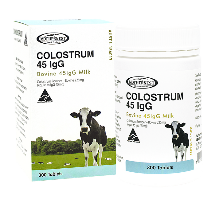 Mothernest Colostrum 45IgG 300tabs