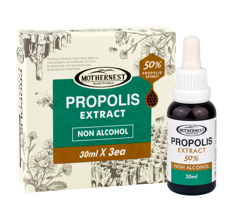 **Special** Mothernest Propolis Extract 50% Tincture 30ml x 3 pack