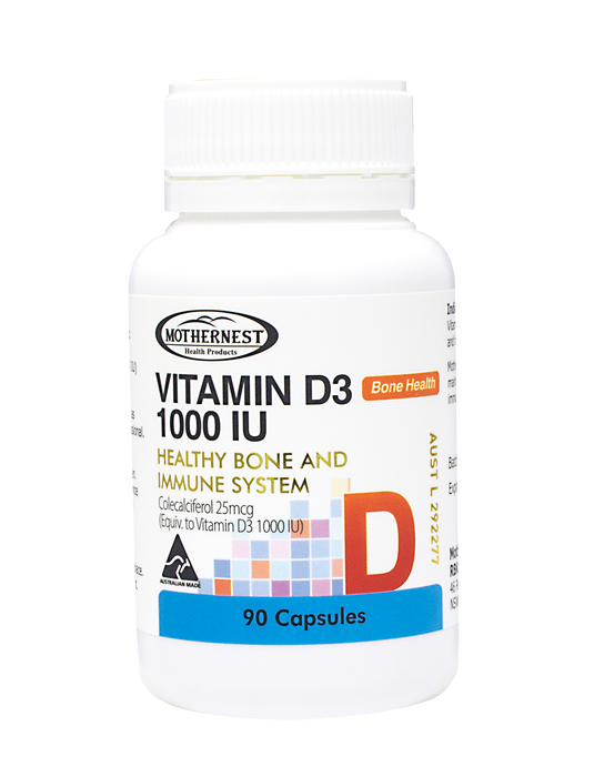 **Special** Mothernest Vitamin D3 1000 IU 90 Capsules