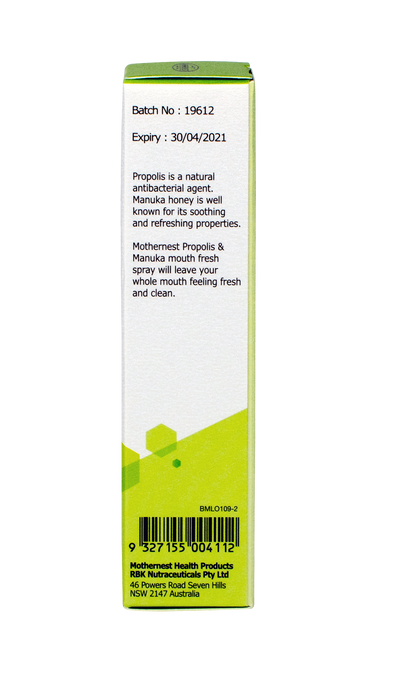 Mothernest Propolis Spray + Manuka Honey 30ml x 3