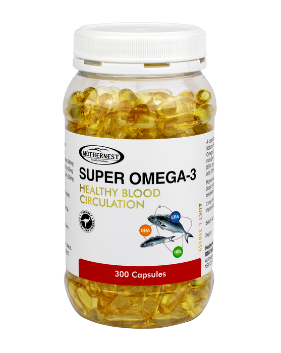 **Special** Mothernest Super Omega 3 1000mg 300 caps