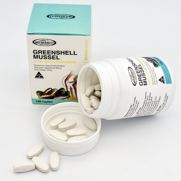 Mothernest Greenshell Mussel with Glucosamine 1500mg