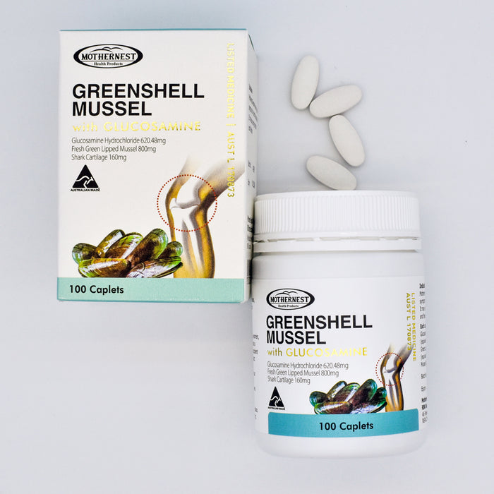 Mothernest Greenshell Mussel with Glucosamine 1500mg