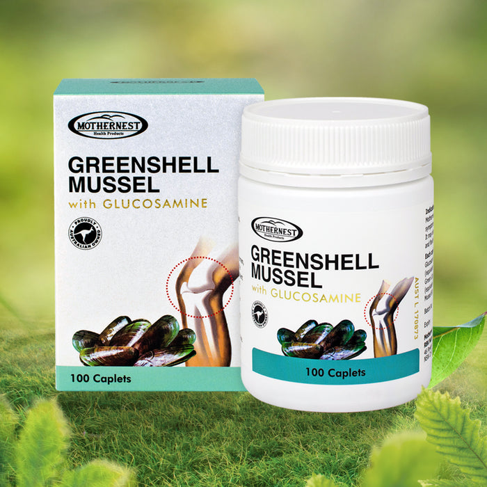 Mothernest Greenshell Mussel with Glucosamine 1500mg